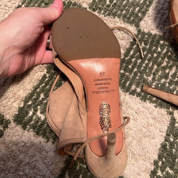 Aquazzura suede sandals - Picture 4 of 6